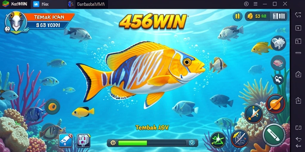 Gameplay menarik dan seru dari 456WIN dalam Tembak Ikan.
