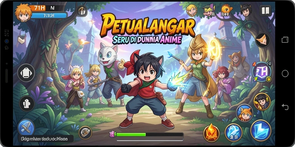 Pengalaman gameplay seru dalam dunia Anime yang memukau.