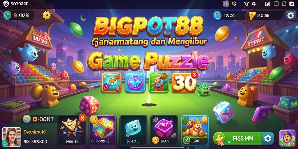 Tampilan gameplay menantang dan mengasyikkan dari BIGPOT88.