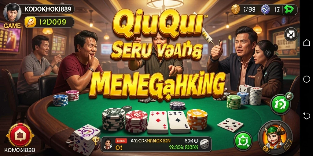 Screenshot gameplay QiuQiu yang menegangkan dan menarik.