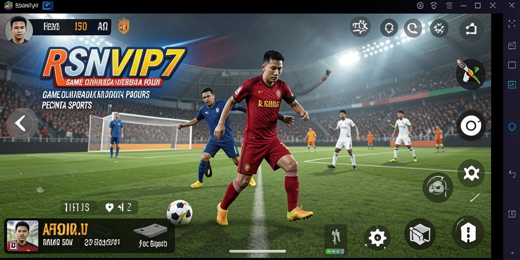 Tampilan gameplay RSNVIP7 yang menghadirkan pertandingan seru.
