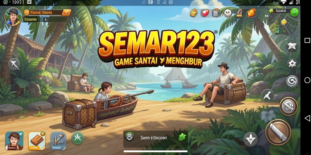 Tangkapan layar utama SEMAR123 menampilkan gameplay yang menyenangkan dan interaktif.