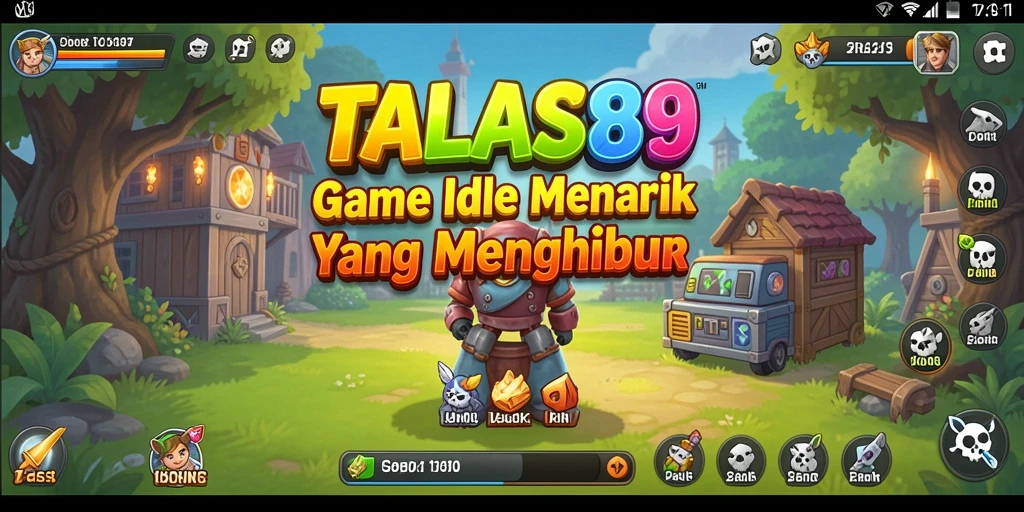 Tampilan gameplay TALAS89 yang menarik dan menawan.